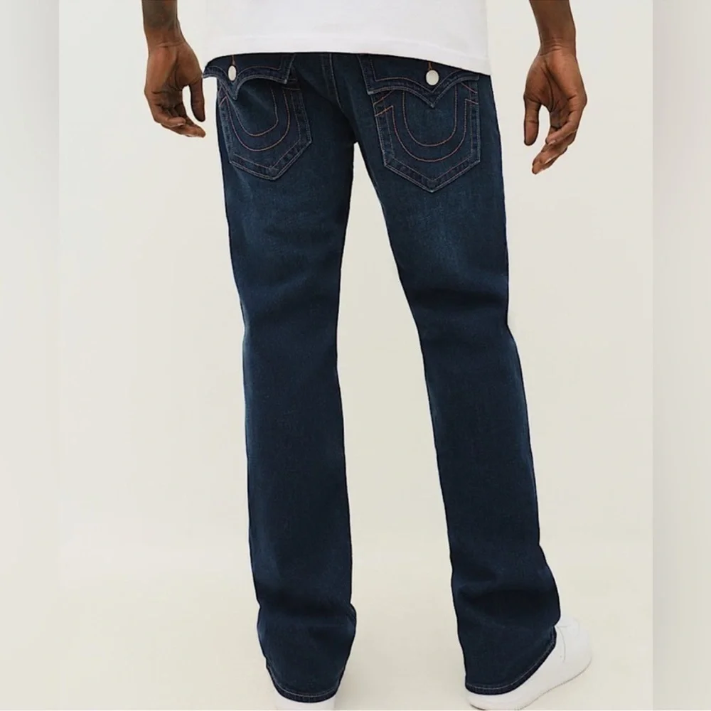 True Religion Billy With Flap Bootcut Jeans Blue Vintage sz 34